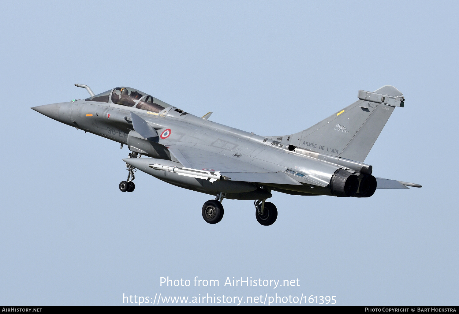 Aircraft Photo of 102 | Dassault Rafale C | France - Air Force | AirHistory.net #161395