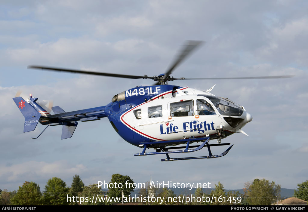 Aircraft Photo of N481LF | Airbus Helicopters BK-117 C-2 | Life Flight - Geisinger Health Systems | AirHistory.net #161459