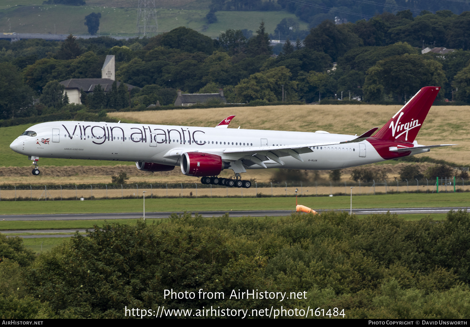 Aircraft Photo of G-VLUX | Airbus A350-1041 | Virgin Atlantic Airways | AirHistory.net #161484