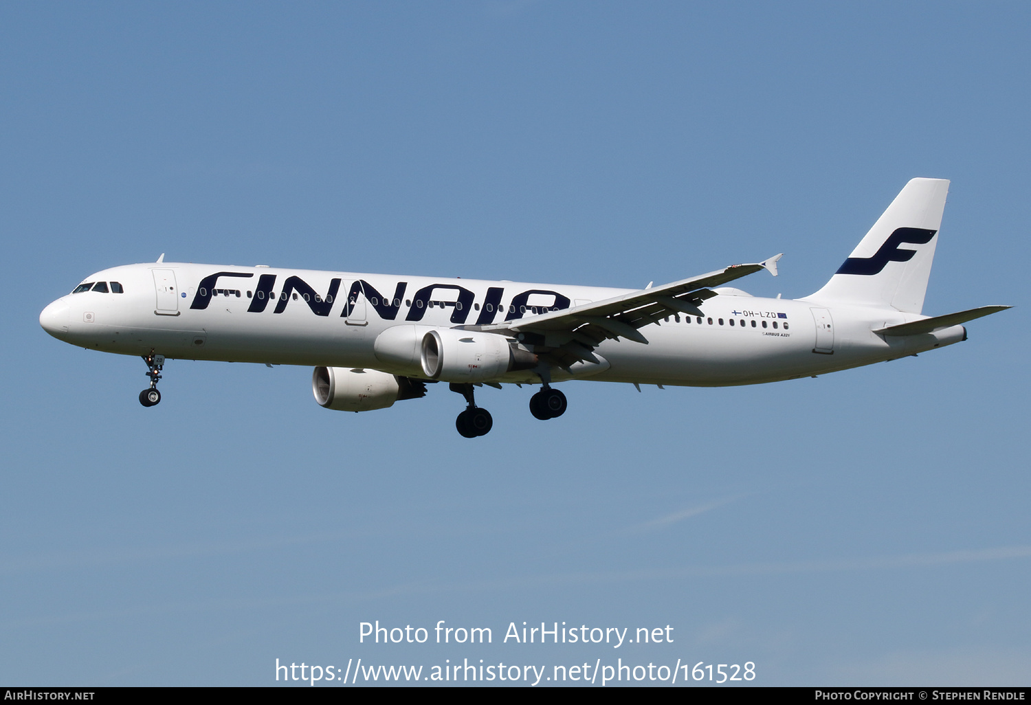 Aircraft Photo of OH-LZD | Airbus A321-211 | Finnair | AirHistory.net #161528