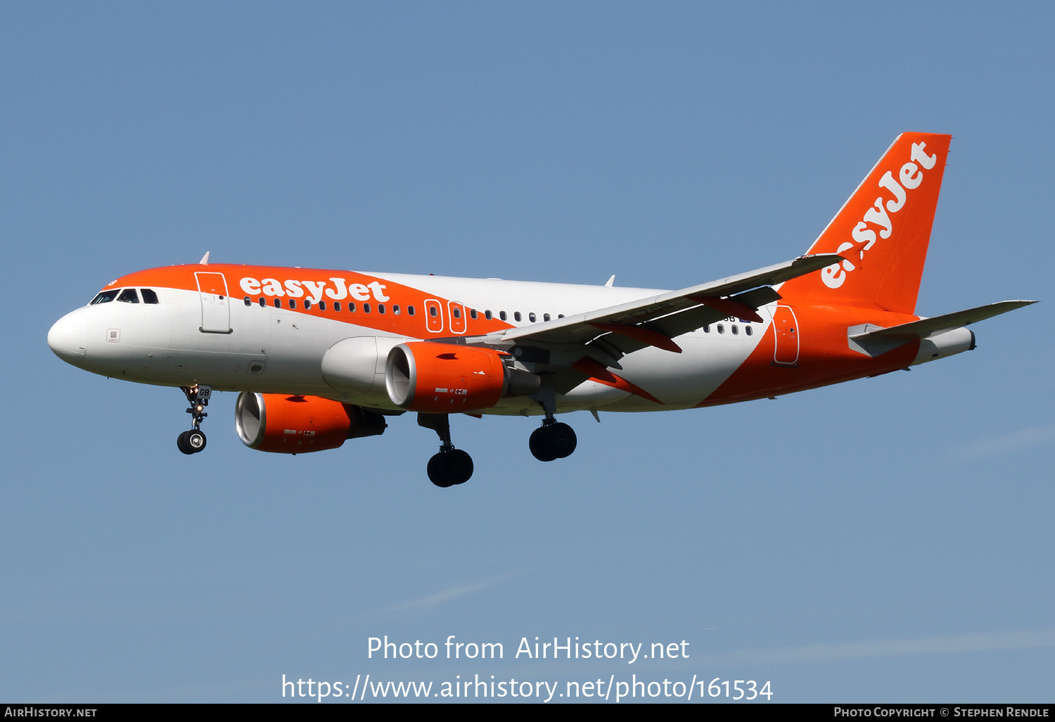 Aircraft Photo of G-EZGB | Airbus A319-111 | EasyJet | AirHistory.net #161534