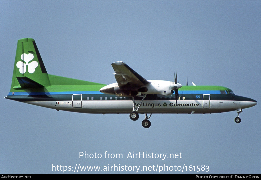 Aircraft Photo of EI-FKF | Fokker 50 | Aer Lingus Commuter | AirHistory.net #161583