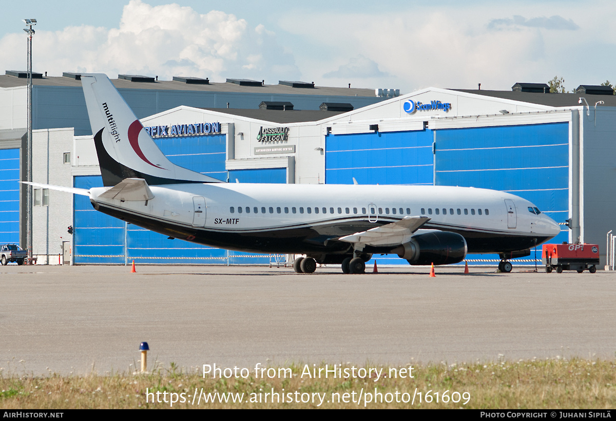 Aircraft Photo of SX-MTF | Boeing 737-329 | Multiflight | AirHistory.net #161609