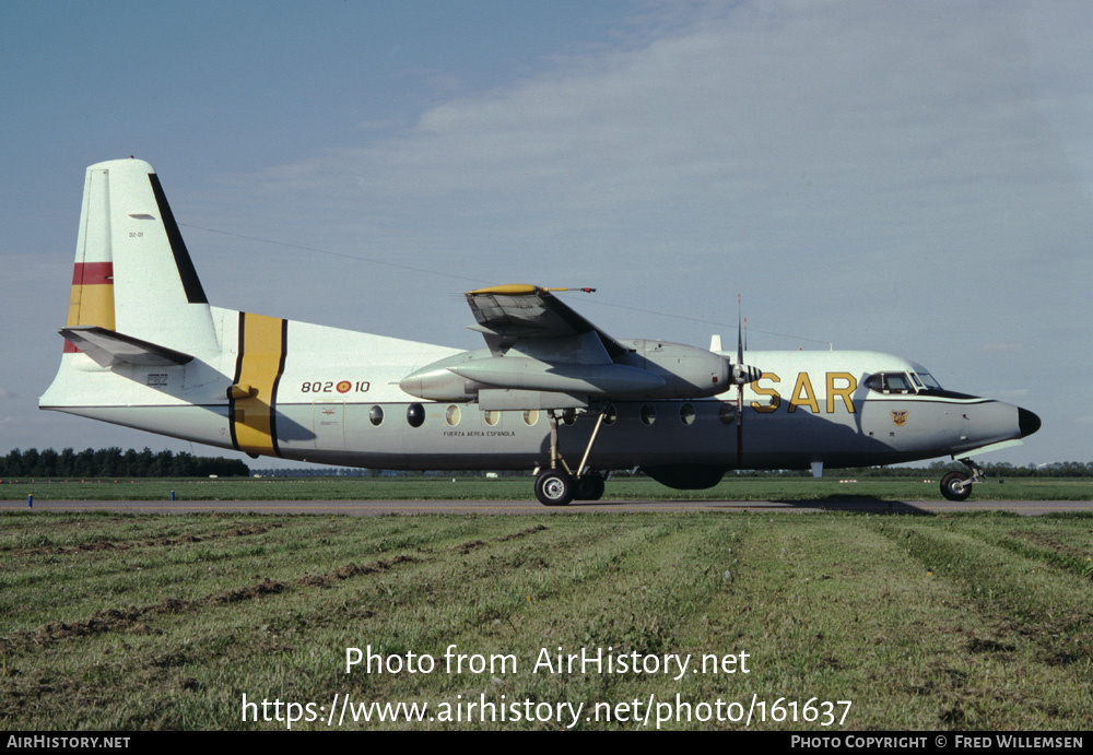 Aircraft Photo of D2-01 | Fokker F27-200MAR Maritime | Spain - Air Force | AirHistory.net #161637