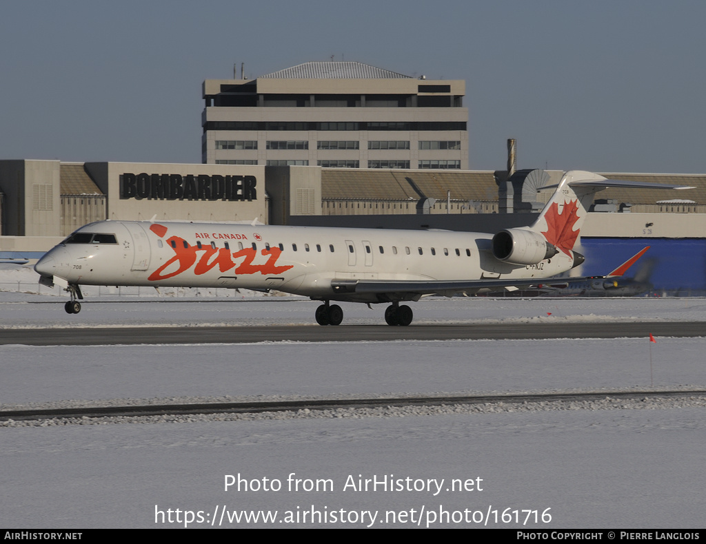 Aircraft Photo of C-FNJZ | Bombardier CRJ-900 (CL-600-2D24) | Air Canada Jazz | AirHistory.net #161716