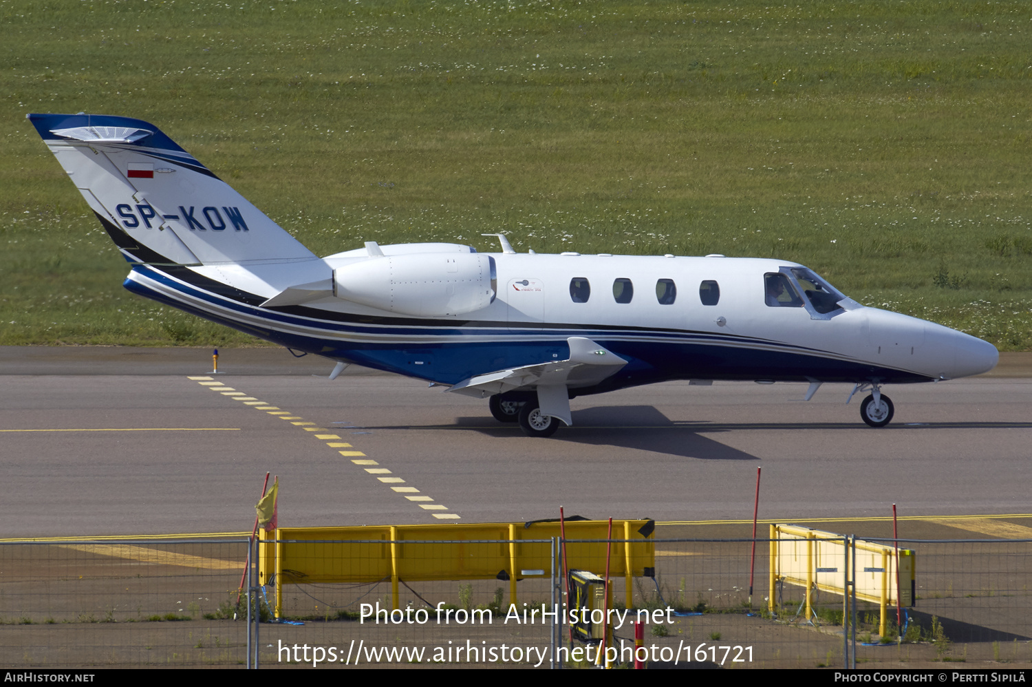 Aircraft Photo of SP-KOW | Cessna 525 CitationJet M2 | AirHistory.net #161721