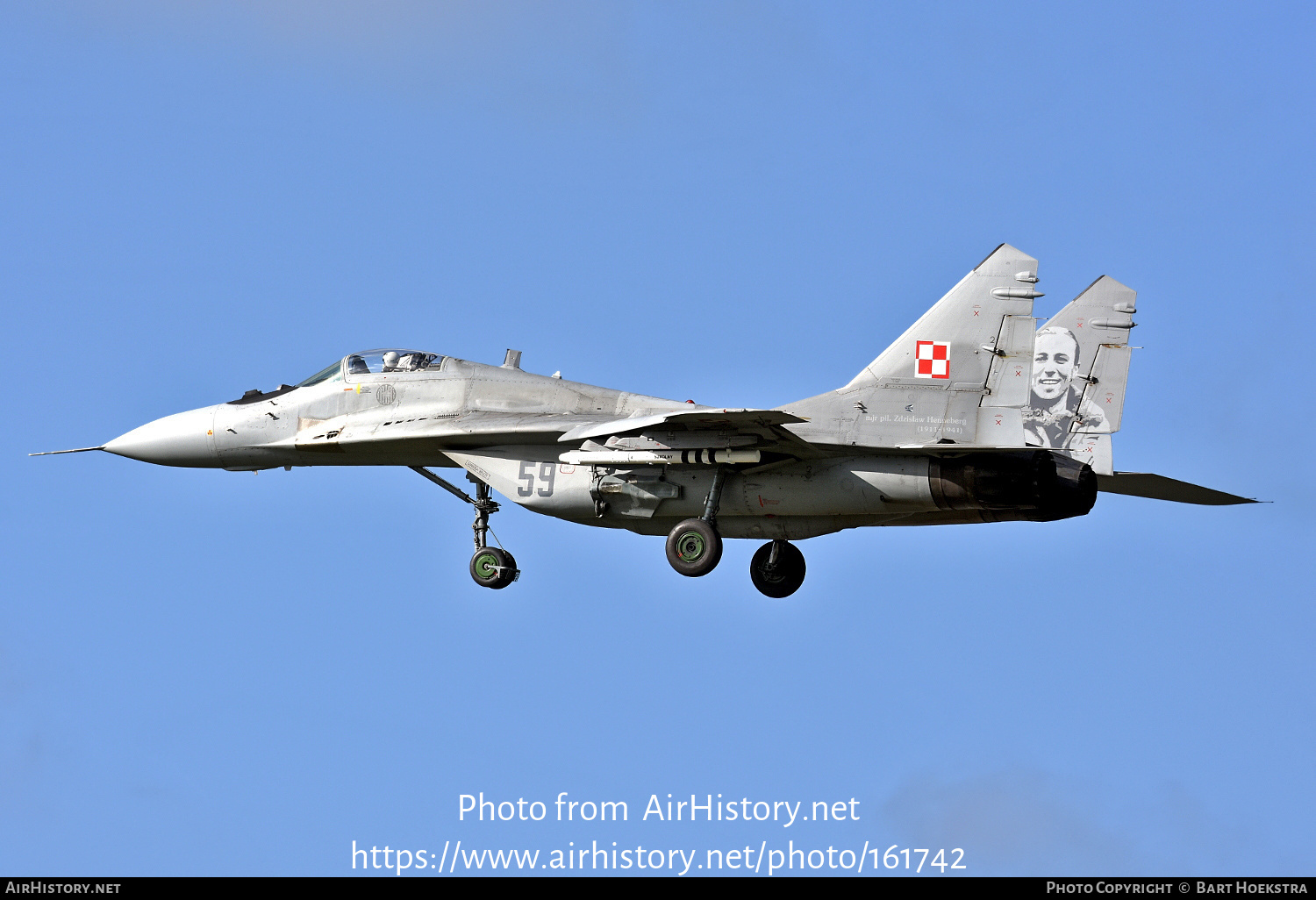 Aircraft Photo of 59 | Mikoyan-Gurevich MiG-29... | Poland - Air Force | AirHistory.net #161742