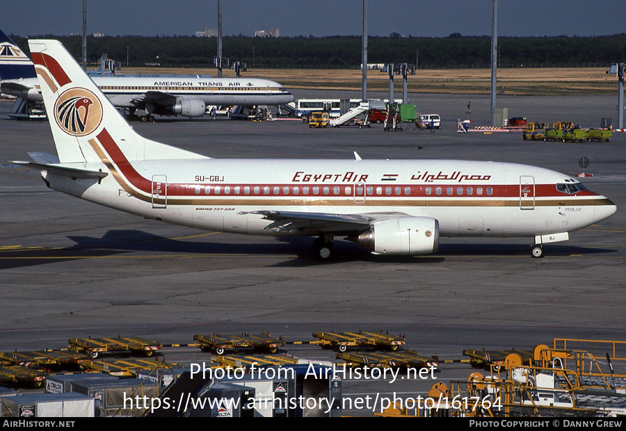 Aircraft Photo of SU-GBJ | Boeing 737-566 | EgyptAir | AirHistory.net #161764