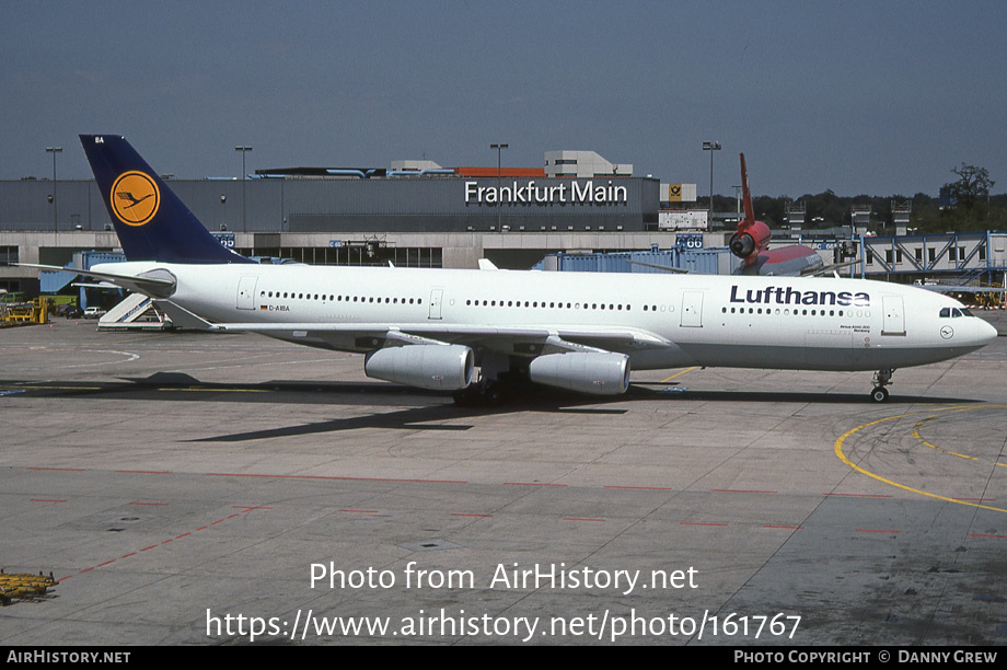 Aircraft Photo Of D Aiba Airbus A340 211 Lufthansa