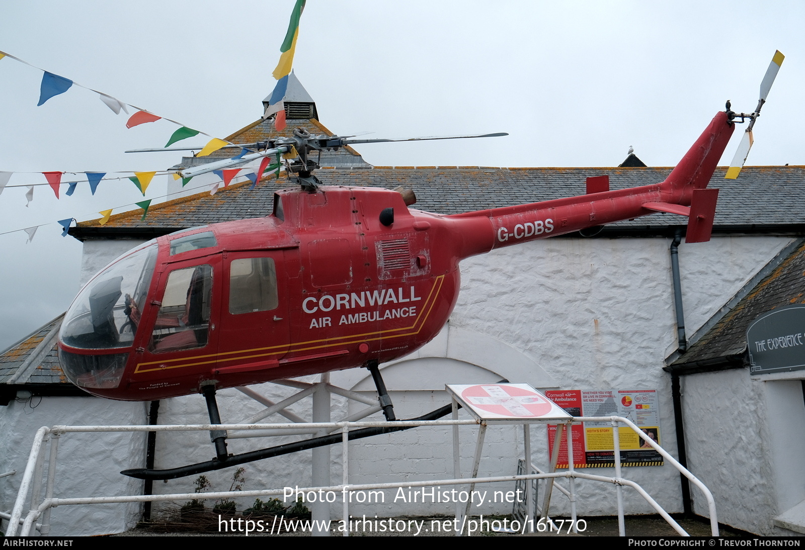 Aircraft Photo of G-CDBS | MBB BO-105D | Cornwall Air Ambulance | AirHistory.net #161770