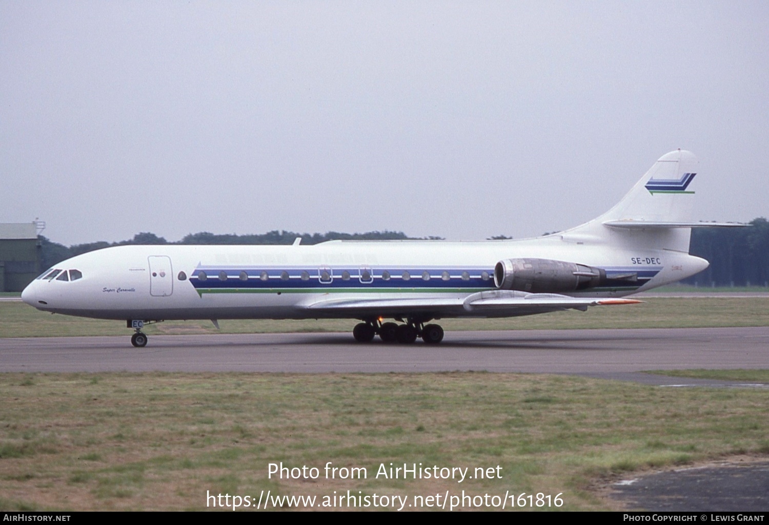 Aircraft Photo of SE-DEC | Sud SE-210 Caravelle 10B1R | Bergen Aviation | AirHistory.net #161816