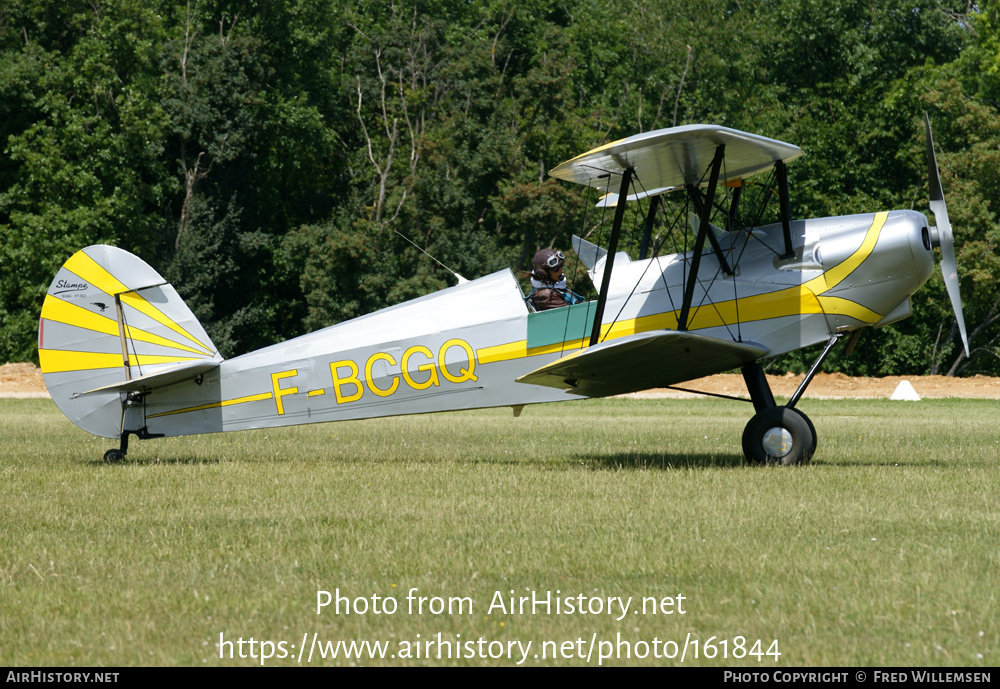 Aircraft Photo of F-BCGQ | Stampe-Vertongen SV-4A | AirHistory.net #161844