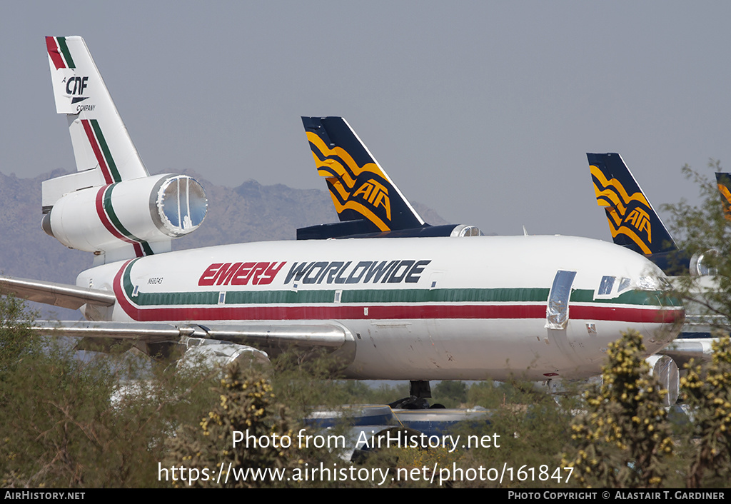 Aircraft Photo of N68043 | McDonnell Douglas DC-10-10(F) | Emery Worldwide | AirHistory.net #161847