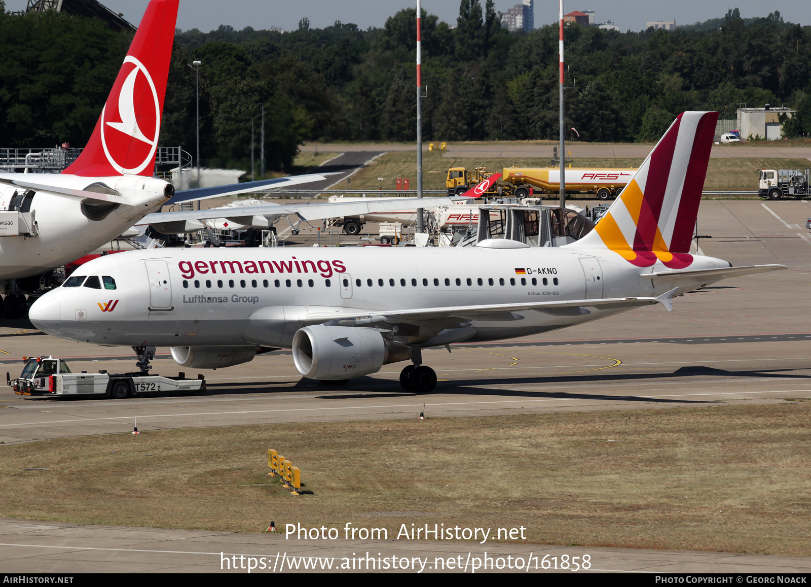 Aircraft Photo of D-AKNO | Airbus A319-112 | Germanwings | AirHistory.net #161858