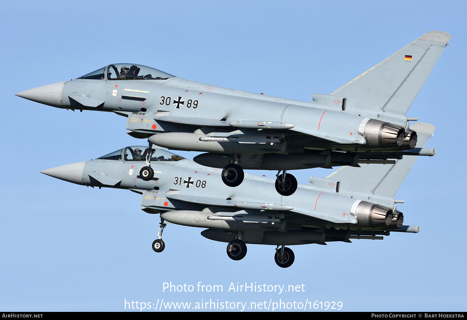 Aircraft Photo of 3089 | Eurofighter EF-2000 Typhoon ... | Germany - Air Force | AirHistory.net #161929