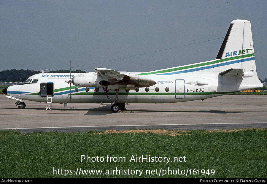 Aircraft Photo of F-GKJC | Fokker F27-200 Friendship | Air Jet | AirHistory.net #161949