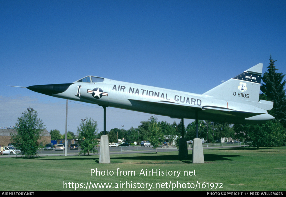 Aircraft Photo of 56-1105 / 0-61105 | Convair F-102A Delta Dagger | USA - Air Force | AirHistory.net #161972