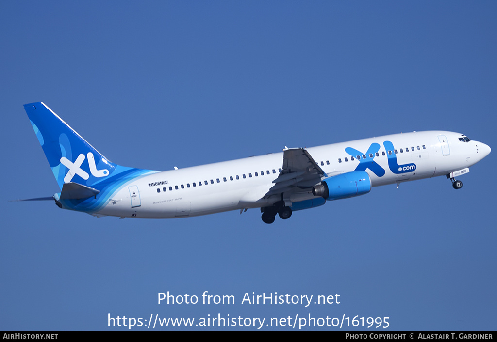 Aircraft Photo of N906MA | Boeing 737-81Q | XL Airways | AirHistory.net #161995