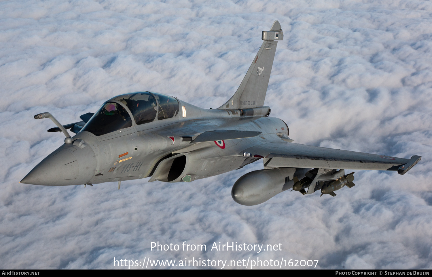 Aircraft Photo of 313 | Dassault Rafale B | France - Air Force | AirHistory.net #162007