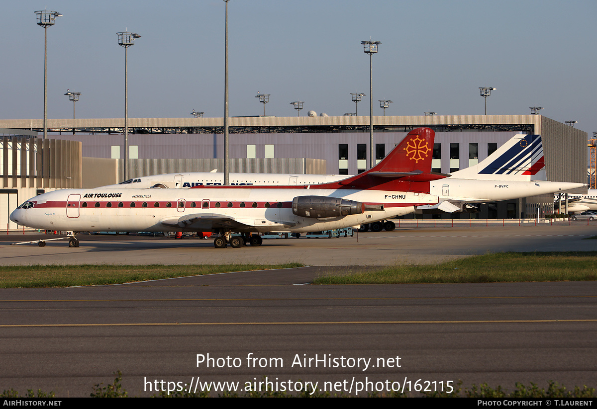 Aircraft Photo of F-GHMU | Sud SE-210 Caravelle 10B3 Super B | Air Toulouse International | AirHistory.net #162115