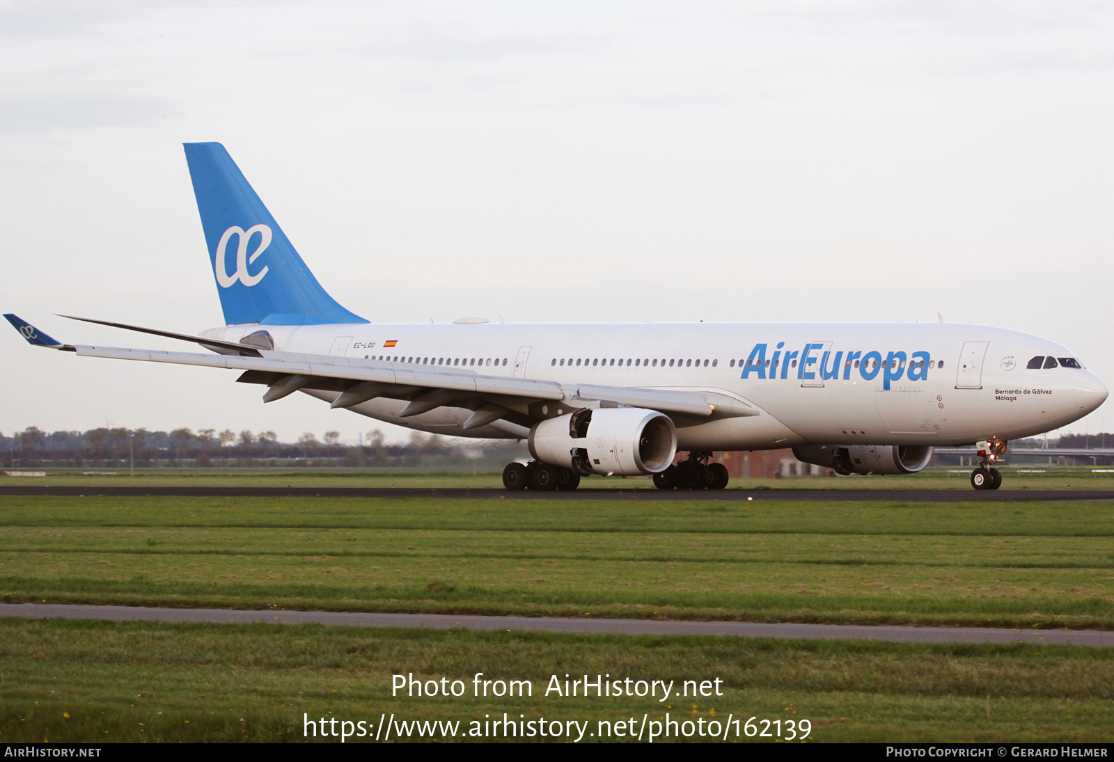 Aircraft Photo of EC-LQO | Airbus A330-243 | Air Europa | AirHistory.net #162139