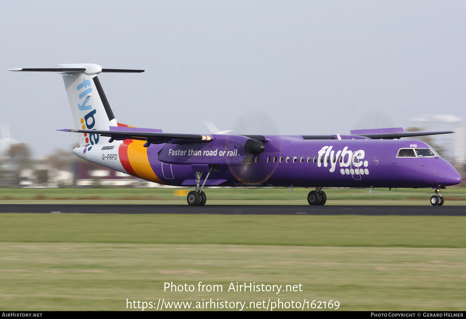 Aircraft Photo of G-PRPD | Bombardier DHC-8-402 Dash 8 | Flybe | AirHistory.net #162169