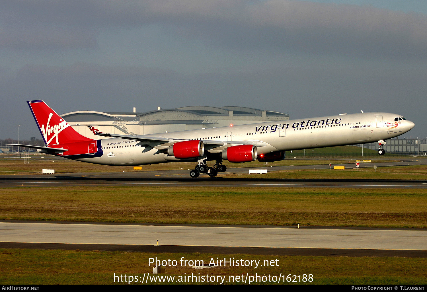 Aircraft Photo of F-WWCS | Airbus A340-642 | Virgin Atlantic Airways | AirHistory.net #162188