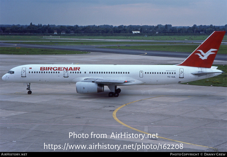 Aircraft Photo of TC-GUL | Boeing 757-225 | Birgenair | AirHistory.net #162208