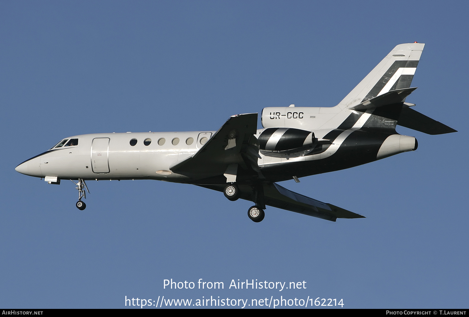 Aircraft Photo of UR-CCC | Dassault Falcon 50 | AirHistory.net #162214