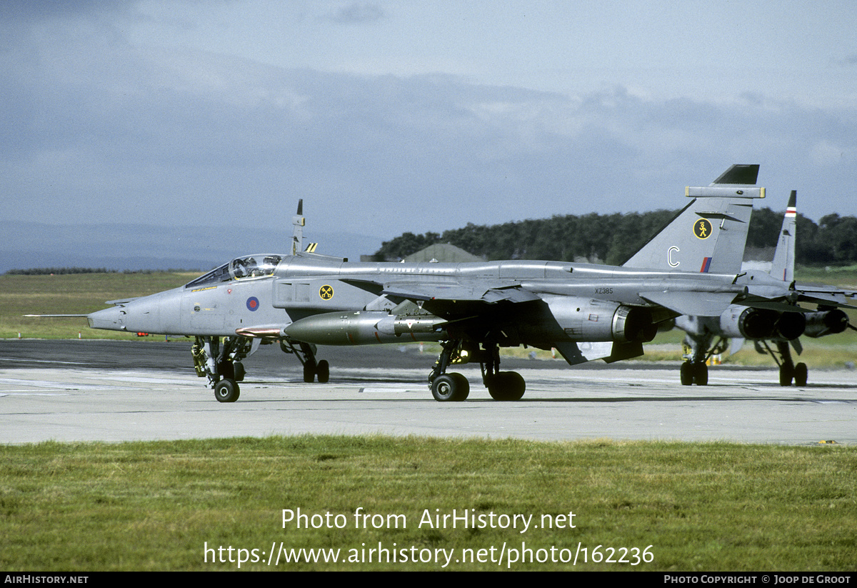 Aircraft Photo of XZ385 | Sepecat Jaguar GR1A | UK - Air Force | AirHistory.net #162236