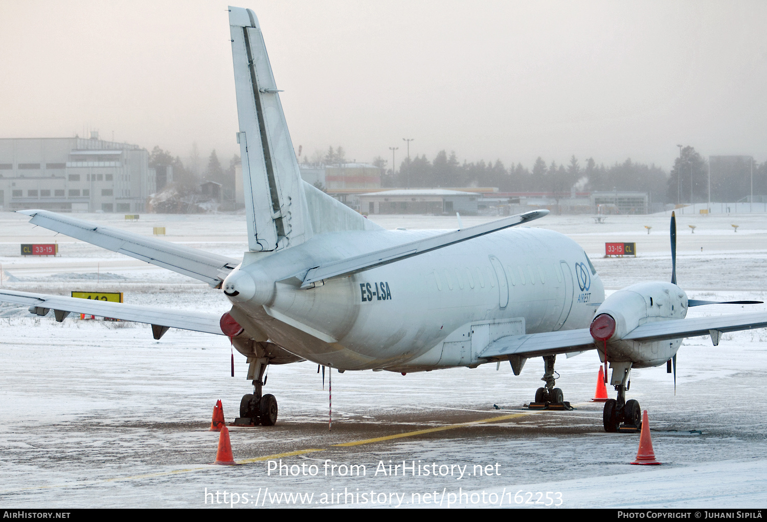 Aircraft Photo of ES-LSA | Saab-Fairchild SF-340A(F) | Airest | AirHistory.net #162253