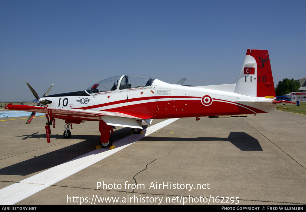 Aircraft Photo of 11-10 | Korea Aerospace KT-1T Woong-Bee | Turkey - Air Force | AirHistory.net #162295