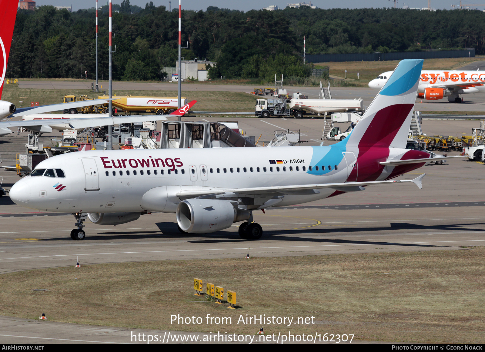 Aircraft Photo of D-ABGN | Airbus A319-112 | Eurowings | AirHistory.net #162307