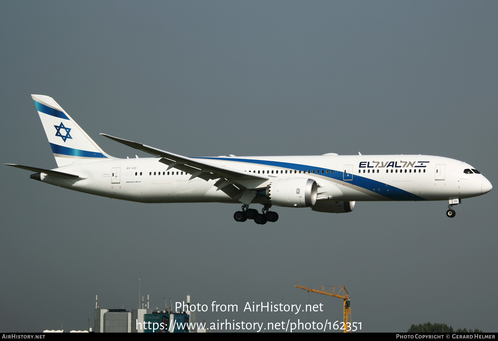 Aircraft Photo of 4X-EDI | Boeing 787-9 Dreamliner | El Al Israel Airlines | AirHistory.net #162351