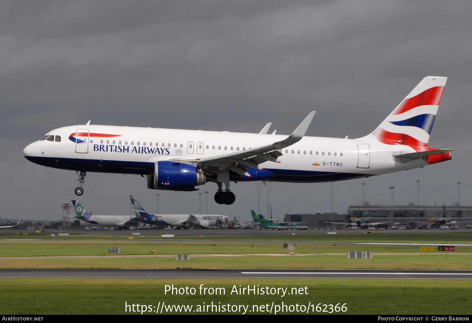 Aircraft Photo of G-TTNG | Airbus A320-251N | British Airways | AirHistory.net #162366