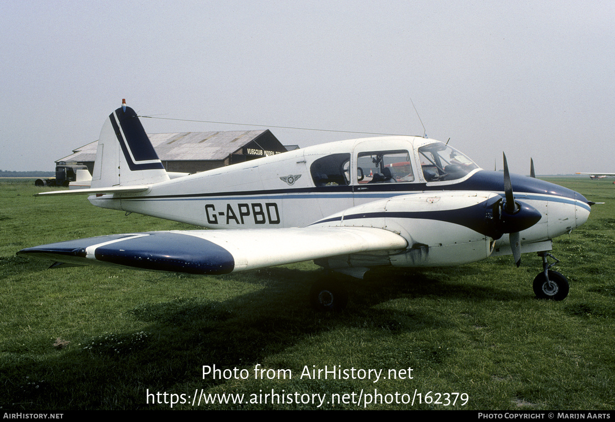 Aircraft Photo of G-APBD | Piper PA-23-160 Apache | AirHistory.net #162379