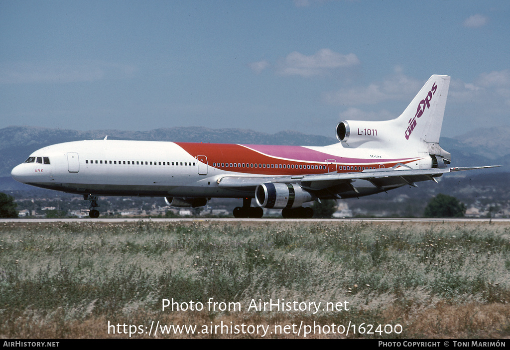 Aircraft Photo of SE-DPX | Lockheed L-1011-385-1 TriStar 50 | Air Ops | AirHistory.net #162400