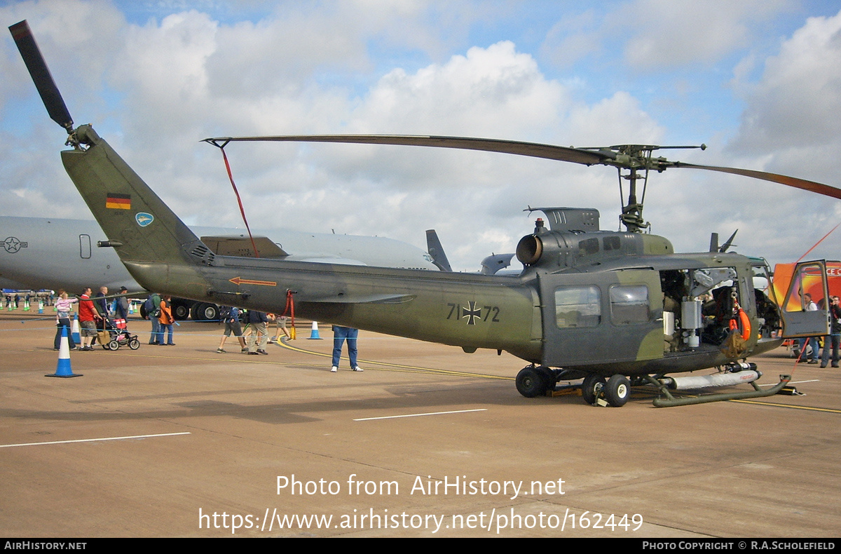 Aircraft Photo of 7172 | Bell UH-1D Iroquois | Germany - Air Force | AirHistory.net #162449