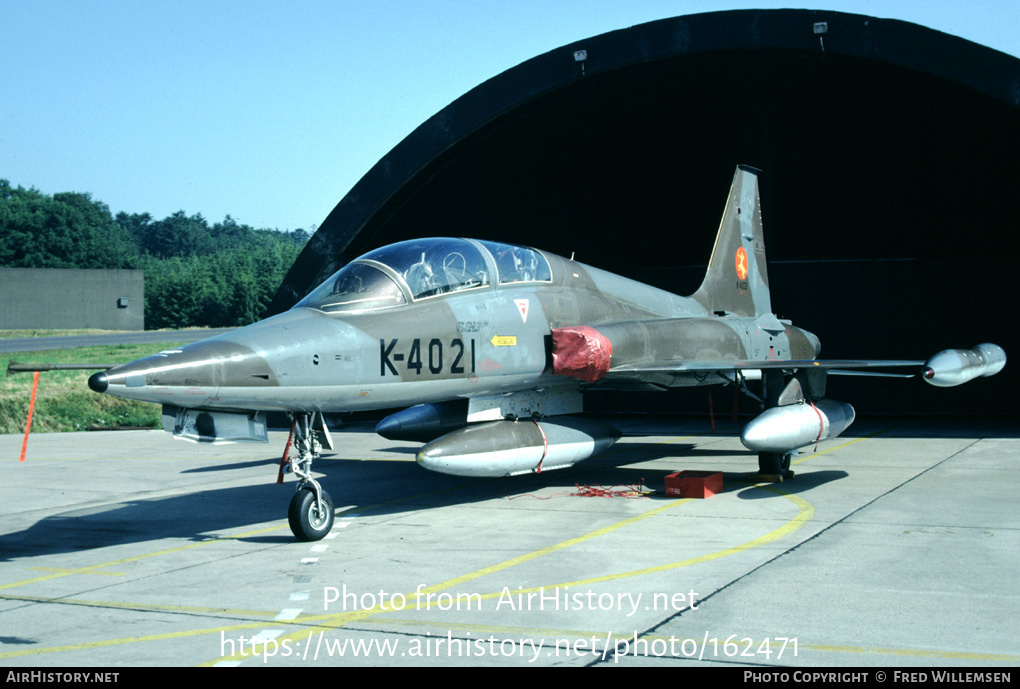 Aircraft Photo of K-4021 | Canadair NF-5B | Netherlands - Air Force | AirHistory.net #162471