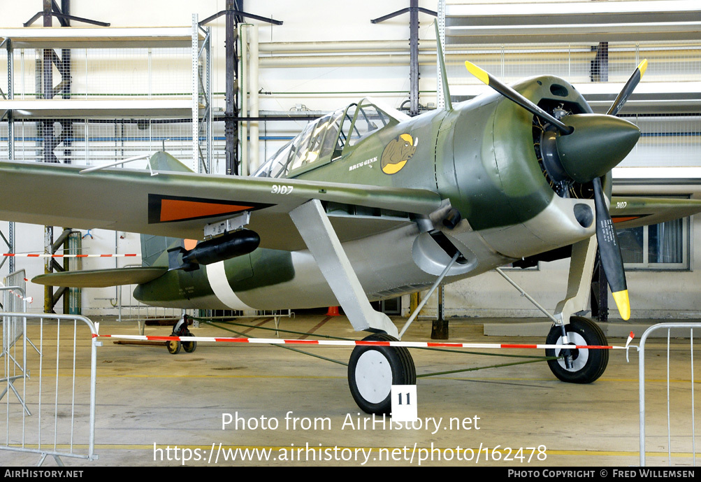 Aircraft Photo of B-3107 | Brewster B-339C Buffalo (replica) | Netherlands East Indies - Air Force | AirHistory.net #162478