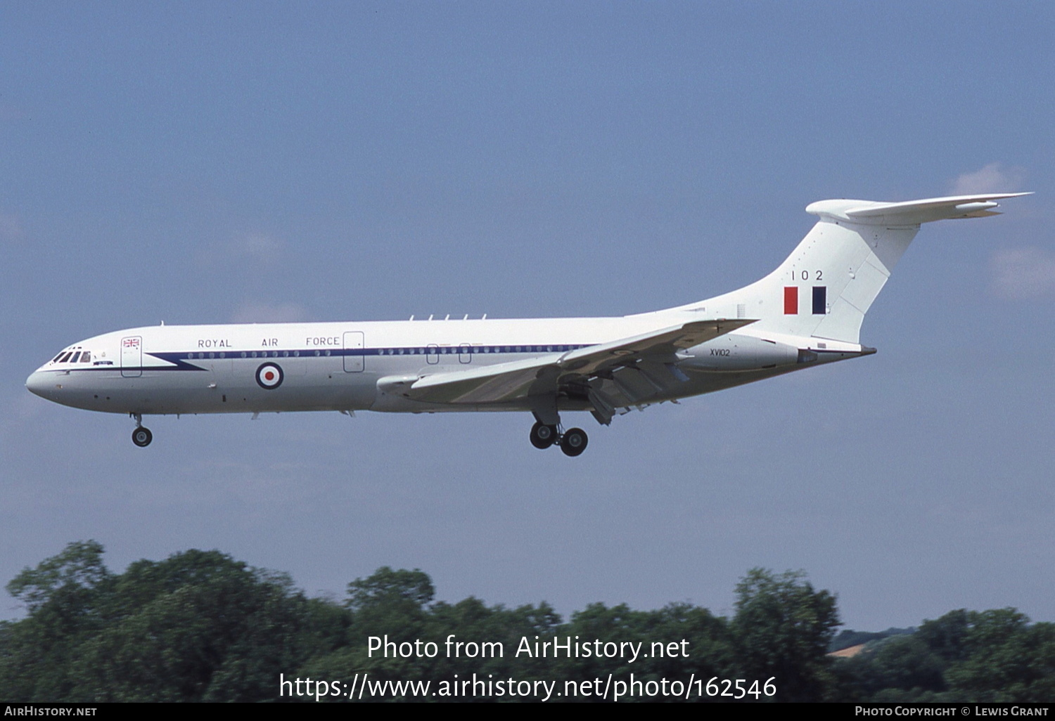 Aircraft Photo of XV102 | Vickers VC10 C.1 | UK - Air Force | AirHistory.net #162546