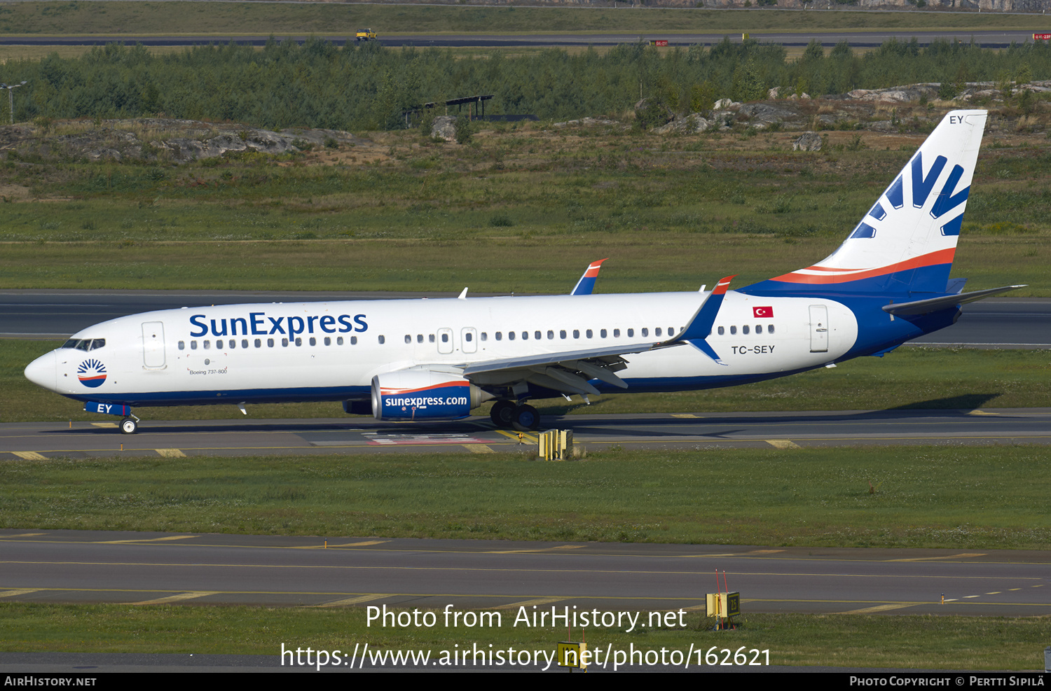 Aircraft Photo of TC-SEY | Boeing 737-8HC | SunExpress | AirHistory.net #162621