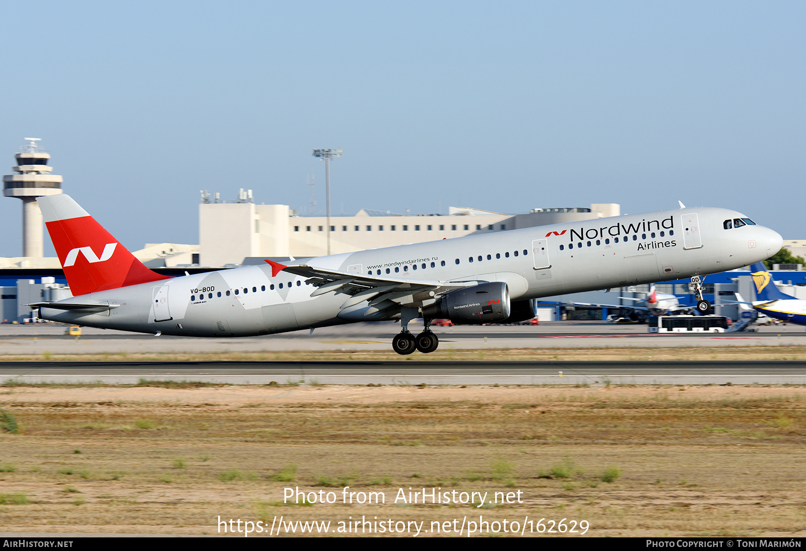 Aircraft Photo of VQ-BOD | Airbus A321-211 | Nordwind Airlines | AirHistory.net #162629