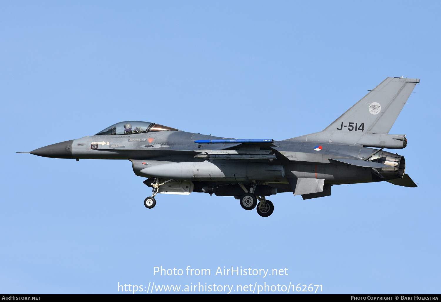 Aircraft Photo of J-514 | General Dynamics F-16AM Fighting Falcon ...