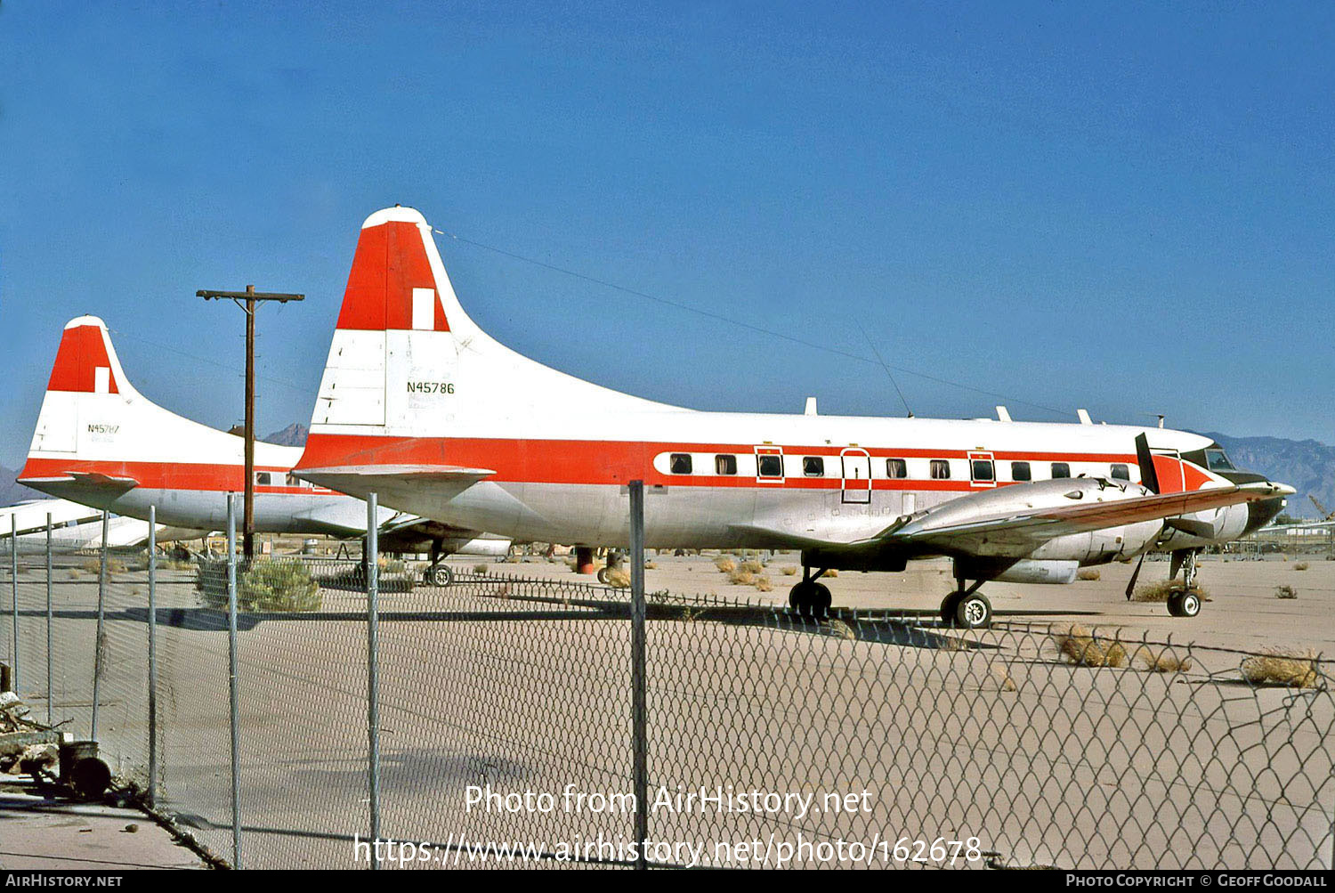 Aircraft Photo of N45786 | Convair ET-29C | AirHistory.net #162678