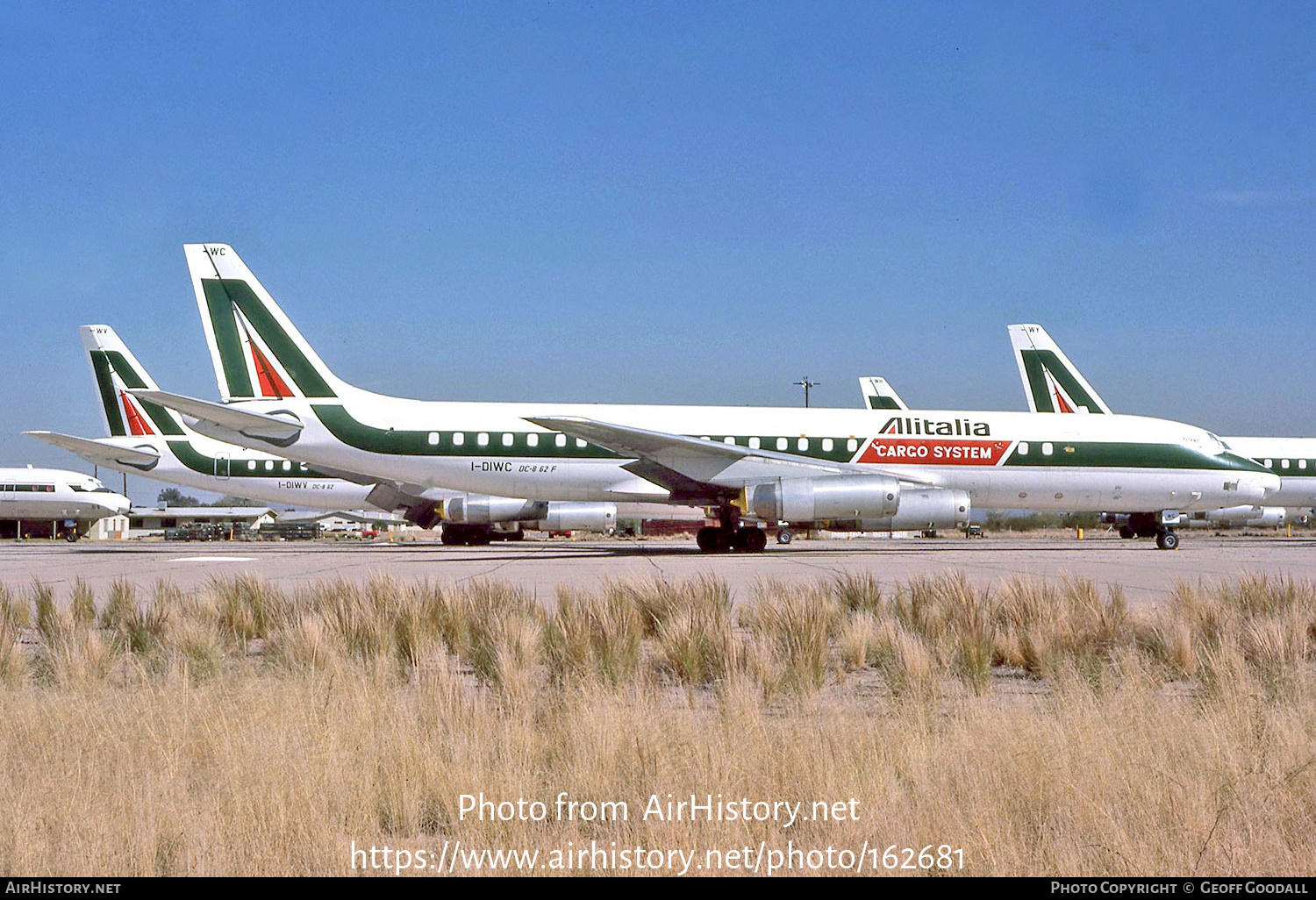 Aircraft Photo of I-DIWC | McDonnell Douglas DC-8-62H/CF | Alitalia Cargo System | AirHistory.net #162681