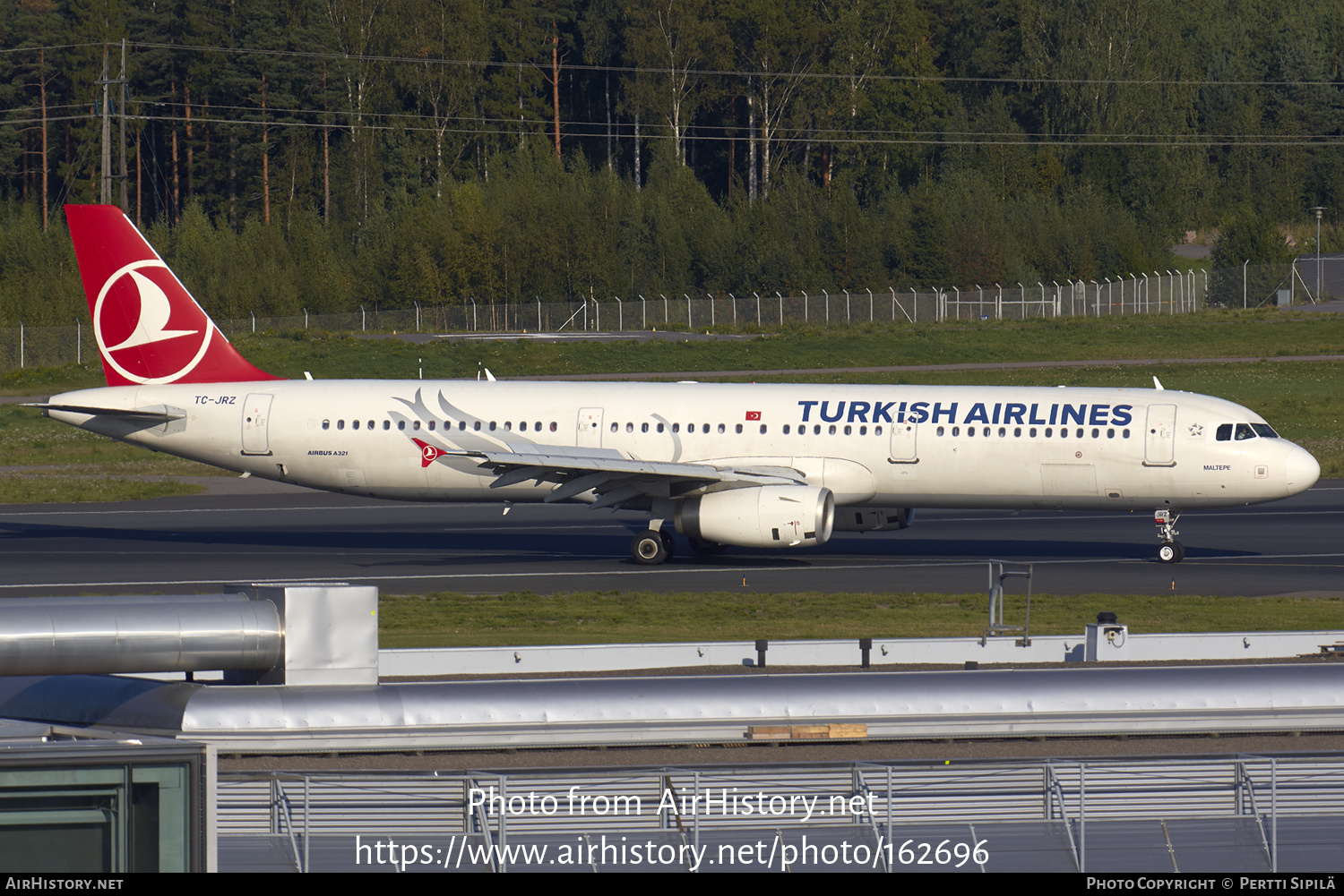 Aircraft Photo of TC-JRZ | Airbus A321-231 | Turkish Airlines | AirHistory.net #162696