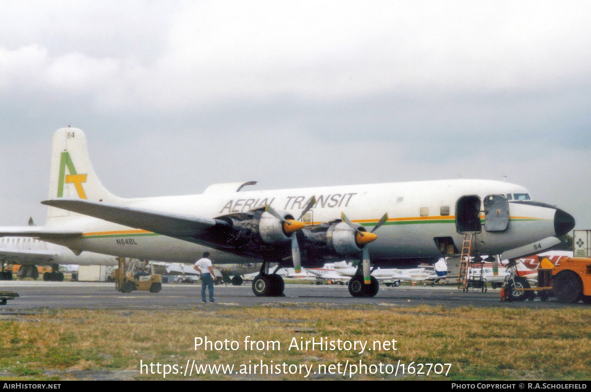 Aircraft Photo of N84BL | Douglas DC-6B(F) | Aerial Transit | AirHistory.net #162707