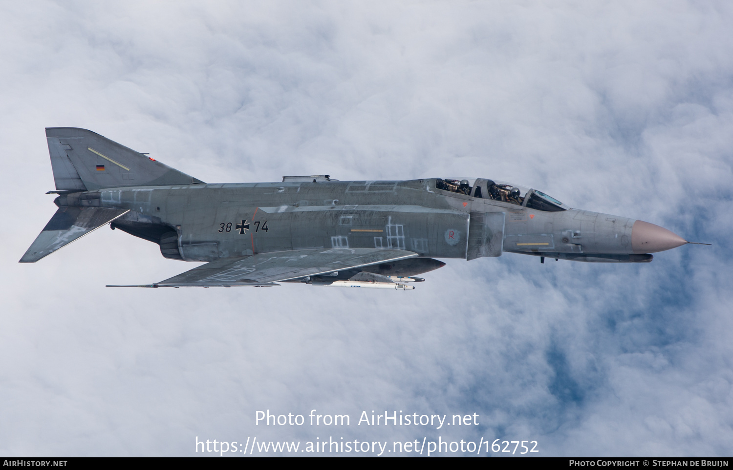 Aircraft Photo of 3874 | McDonnell Douglas F-4F Phantom II | Germany - Air Force | AirHistory.net #162752