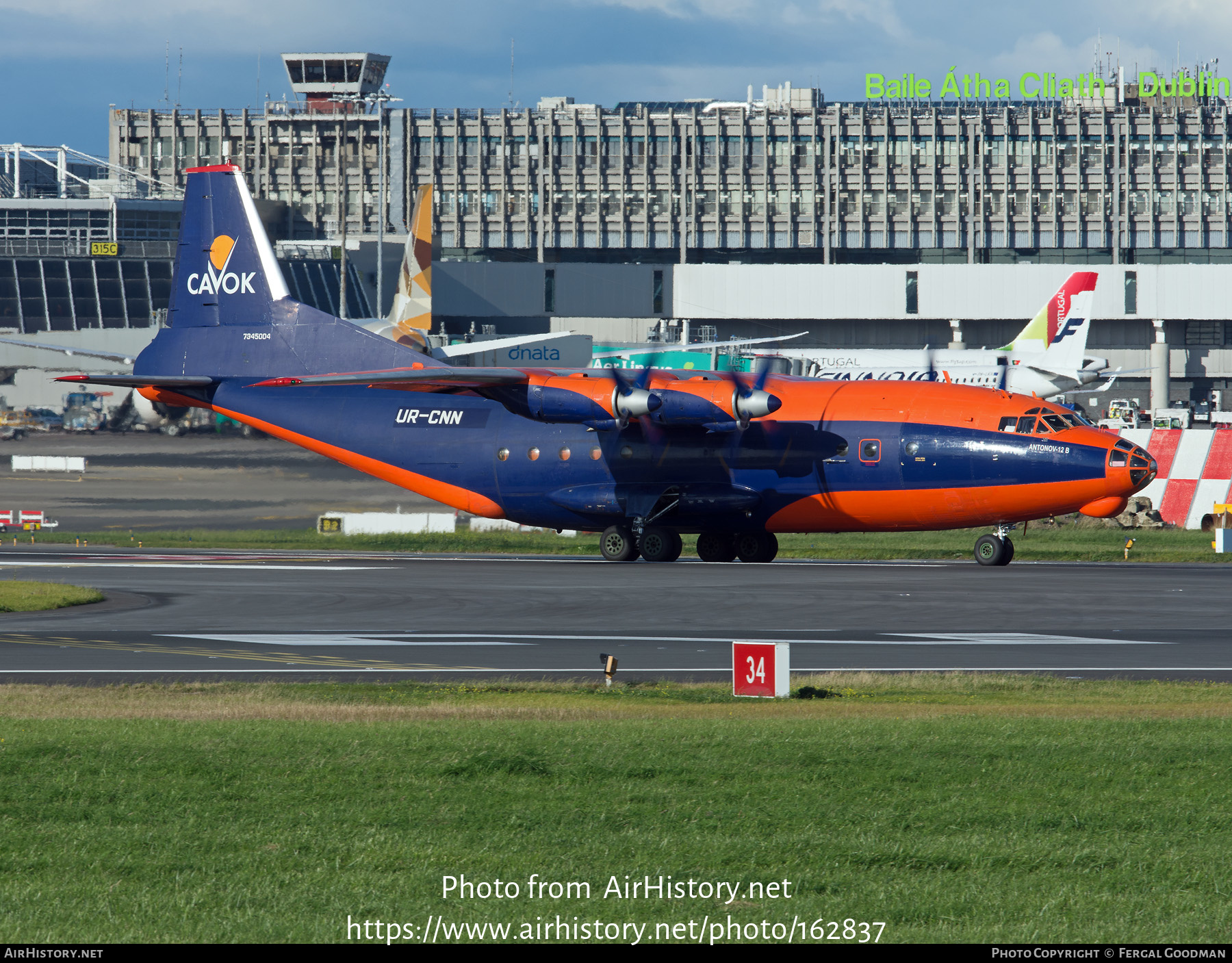 Aircraft Photo of UR-CNN | Antonov An-12B | Cavok Air | AirHistory.net #162837